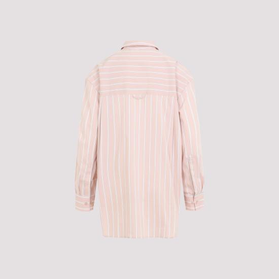 26FW 더프랭키샵 셔츠 CHFS22087608 PINK WHITE STRIPES - THE FRANKIE SHOP