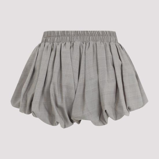 26FW 더프랭키샵 숏팬츠 SHFS22029937 BEIGE GLEN PLAID - THE FRANKIE SHOP