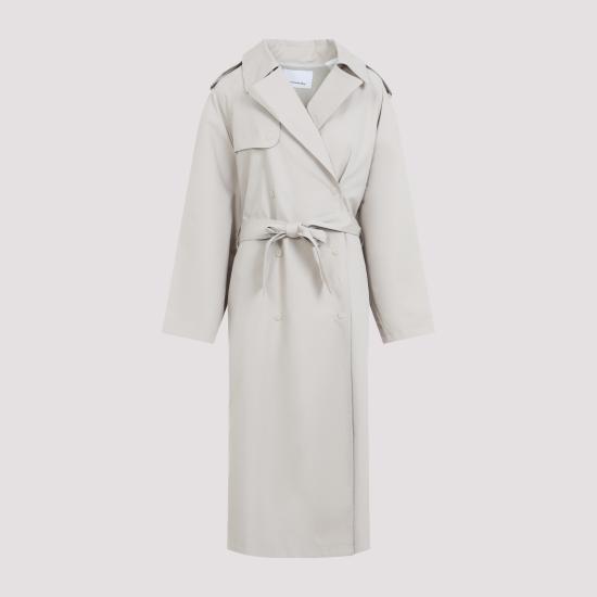 26FW 더프랭키샵 트렌치 코트 TRFS21991049 LIGHT BEIGE - THE FRANKIE SHOP