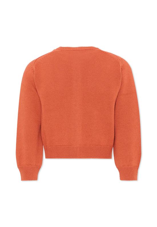 26FW [키즈] 봉쁘앙 가디건 W06GCAK00003 035C ORANGE - BONPOINT
