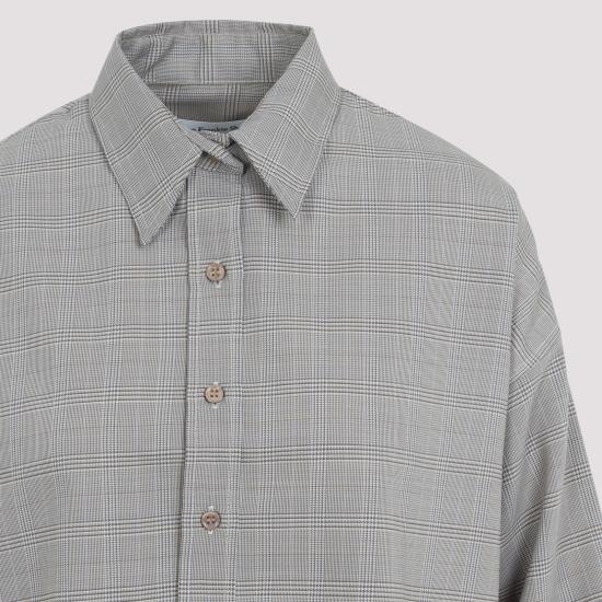26FW 더프랭키샵 셔츠 CHFS22039937 BEIGE GLEN PLAID - THE FRANKIE SHOP