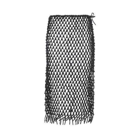 26FW 더프랭키샵 미디 스커트 SKFS21891100 BLACK - THE FRANKIE SHOP