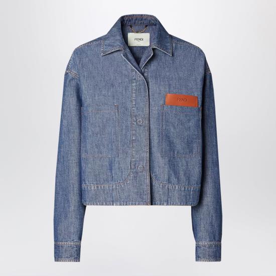 26FW 펜디 데님 자켓 FLF861AW8H Blue