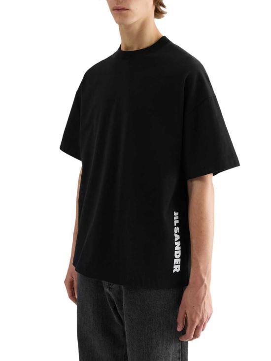 26FW 질샌더 반팔 티셔츠 J22GC0277J20348 001 BLACK - JIL SANDER