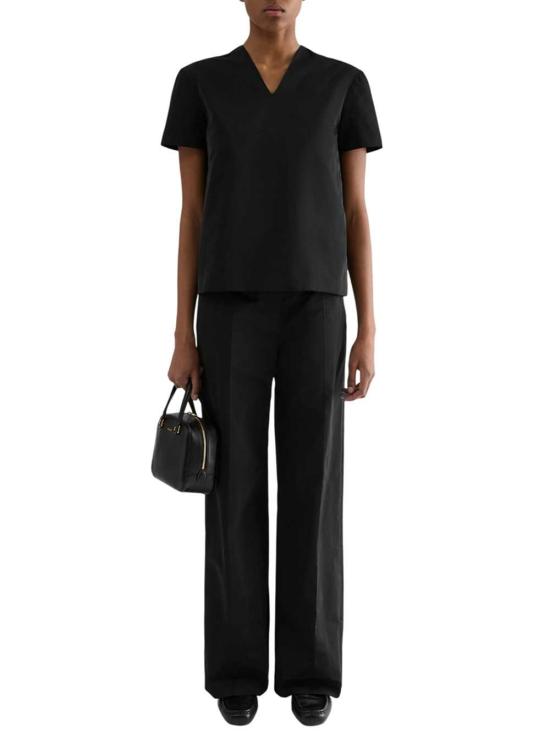 26FW 질샌더 스트레이트 팬츠 J02KA0399J70237 001 BLACK - JIL SANDER