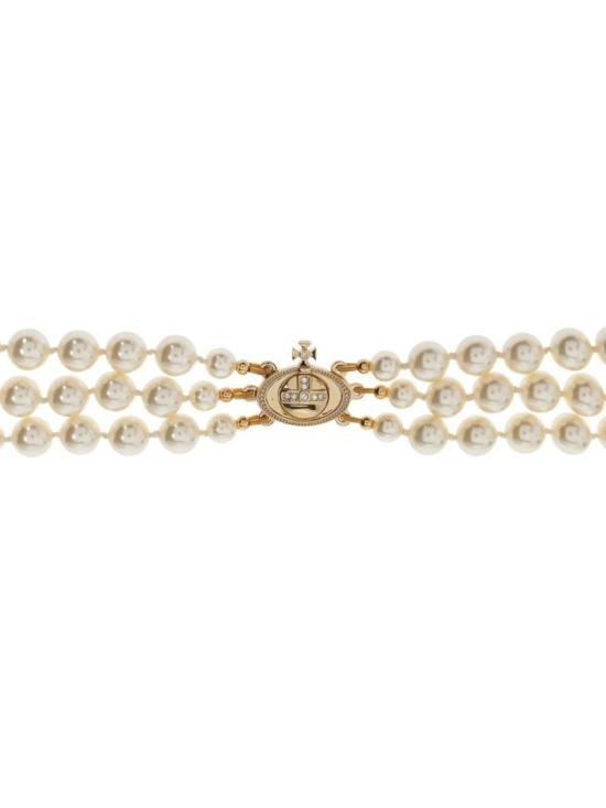 26SS 비비안웨스트우드 목걸이/팬던트 63010006 R118 White - VIVIENNE WESTWOOD