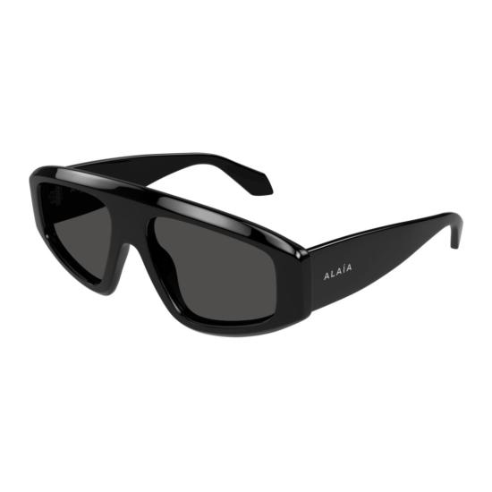 26SS 알라이아 선글라스 AA0092S 001 BLACK BLACK GREY - ALAIA
