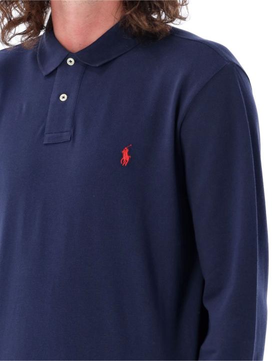26SS 폴로 랄프로렌 클래식 핏 코튼 폴로 셔츠 710680790046 Blue - POLO RALPH LAUREN
