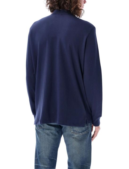 26SS 폴로 랄프로렌 클래식 핏 코튼 폴로 셔츠 710680790046 Blue - POLO RALPH LAUREN