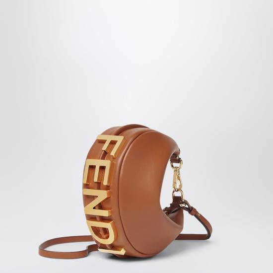26FW 펜디 펜디그라피 미니 호보백 8BS081A5DY Brown - FENDI