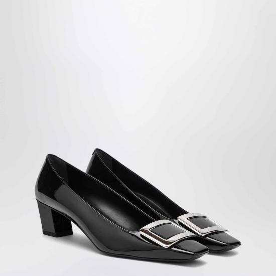 26FW 로저비비에 벨 비비어 펌프스 힐 RVW00600920D1P Black - ROGER VIVIER