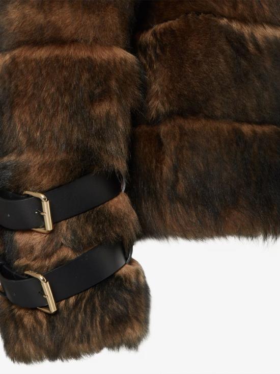  펜디 무스탕 FM5426 AYLH Brown - FENDI