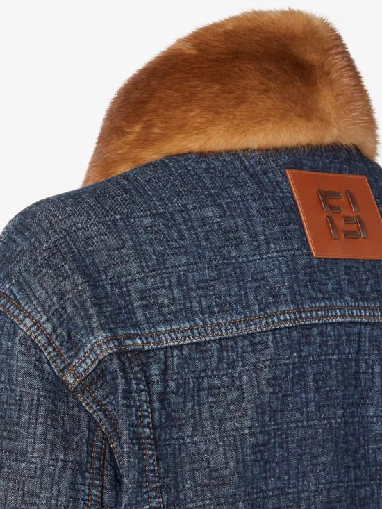 26SS 펜디 데님 자켓 FLF849 AW82 Blue - FENDI