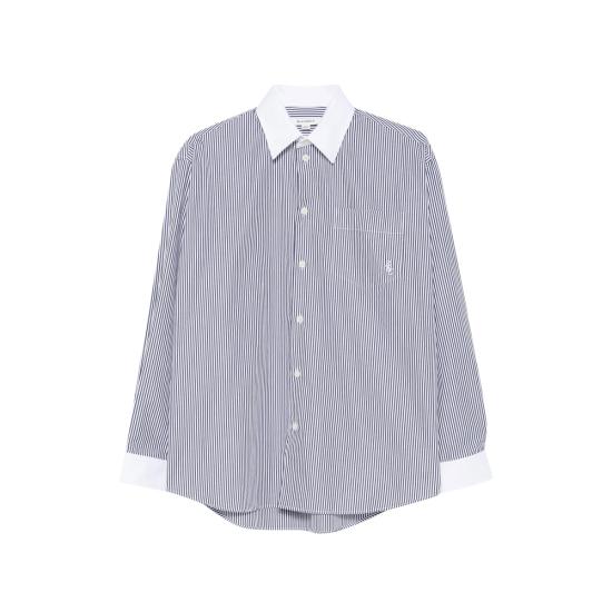 26FW 스포티앤리치 셔츠 SI019710302ST NAVST BLUE WHITE