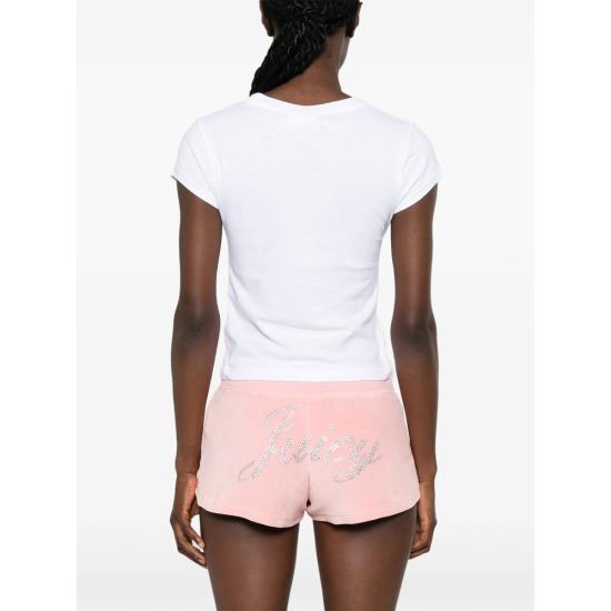 26FW 스포티앤리치 반팔 티셔츠 TO111716691WH WHROS WHITE - SPORTY & RICH