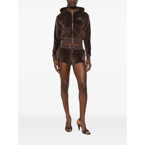 26FW 스포티앤리치 숏팬츠 SH057716689BR CHOCO BROWN - SPORTY & RICH