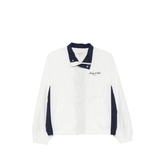 26FW 스포티앤리치 봄버 자켓 JA075710329WH WHNAV WHITE