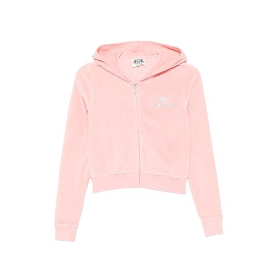 26FW 스포티앤리치 후드 티셔츠 CA046716689PI ROSE PINK