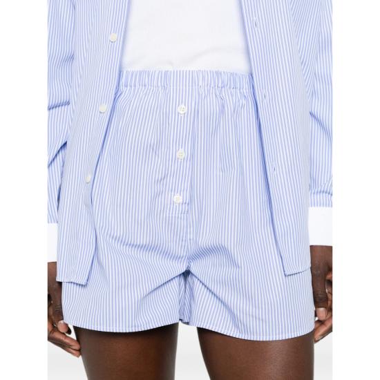 26FW 스포티앤리치 숏팬츠 SH035710302ST BLUST BLUE WHITE - SPORTY & RICH