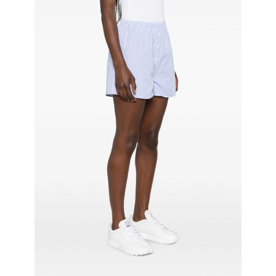 26FW 스포티앤리치 숏팬츠 SH035710302ST BLUST BLUE WHITE - SPORTY & RICH