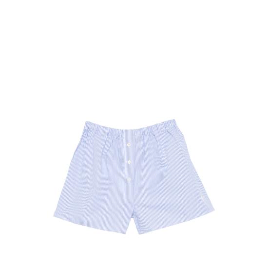 26FW 스포티앤리치 숏팬츠 SH035710302ST BLUST BLUE WHITE