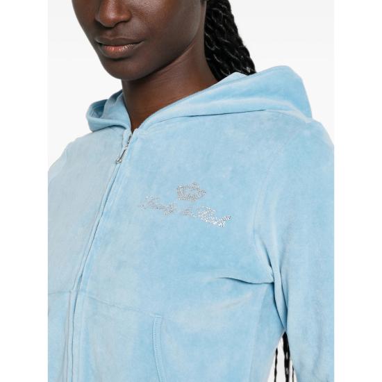 26FW 스포티앤리치 후드 티셔츠 CA046716689BL SKYBL BLUE - SPORTY & RICH
