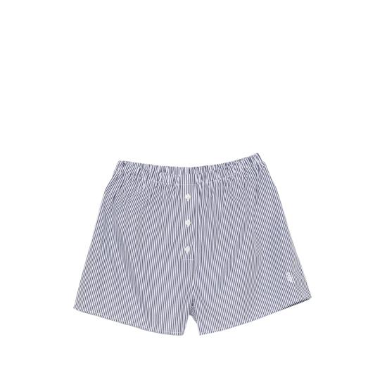 26FW 스포티앤리치 숏팬츠 SH035710302ST NAVST WHITE BLUE