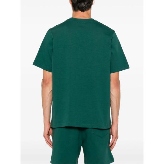 26FW 카사블랑카 반팔 티셔츠 PF26 JTS 001 18 CALOG GREEN - CASABLANCA