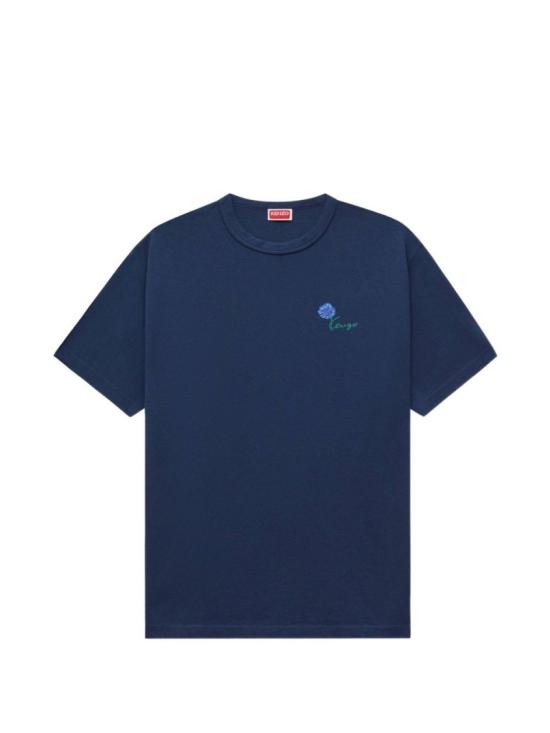 26FW 겐조 반팔 티셔츠 FG65TS2934SK 79 Blue