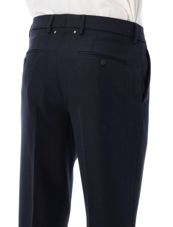 26SS 골든구스 스트레이트 팬츠 GMP00854P00062050486 Blue - GOLDEN GOOSE