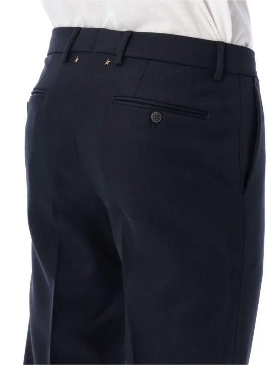 26SS 골든구스 스트레이트 팬츠 GMP00854P00062050486 Blue - GOLDEN GOOSE