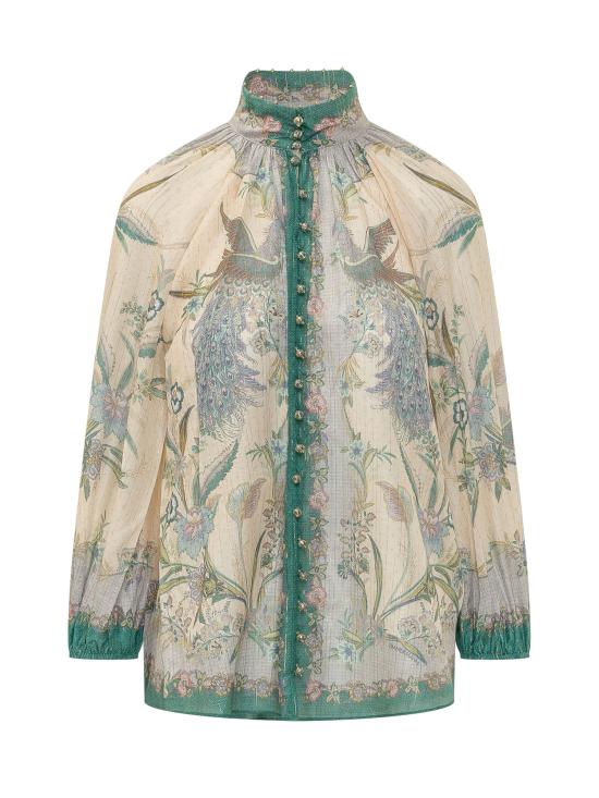 26FW 짐머만 블라우스 4538TSS262 CSCFL CREAM SCARF FLORAL