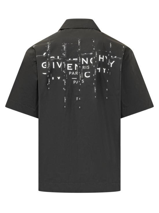 26FW 지방시 반팔 셔츠 BM616J165R 001 BLACK - GIVENCHY