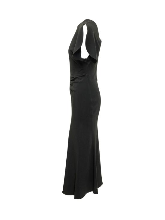 26FW 빅토리아 베컴 롱 원피스 1124WDR005227A 1 BLACK - VICTORIA BECKHAM