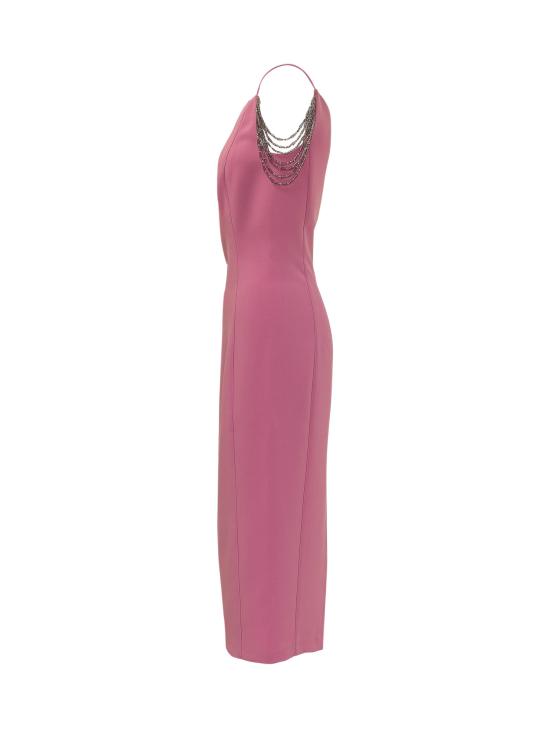 26SS 핑코 롱 원피스 106627A34P P28 ROSA IBIS - PINKO