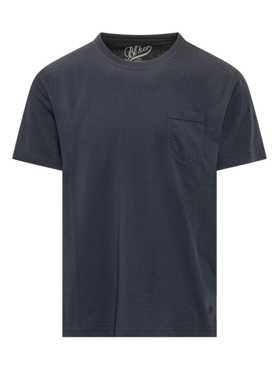 26SS 블리커 반팔 티셔츠 BLKMPE261002 NAVY