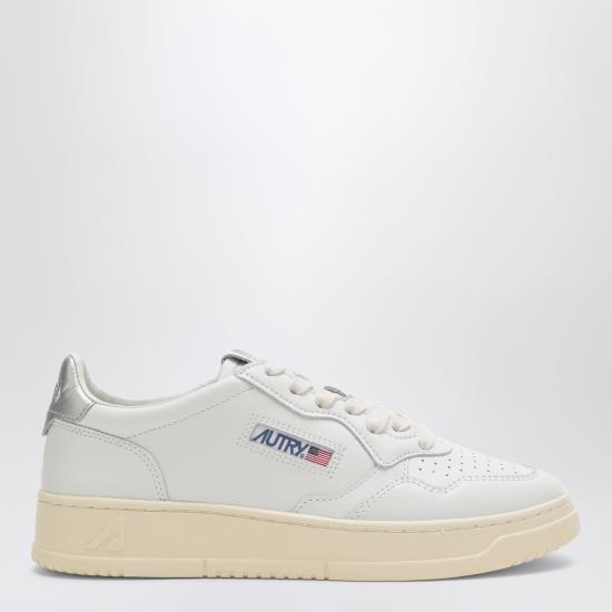 26FW 오트리 메달리스트 로우 레더 스니커즈 AULWLL05 White