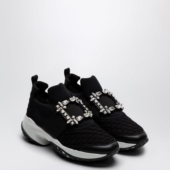 26FW 로저비비에 비브 런 스니커즈 RVW50624180KOT Black - ROGER VIVIER