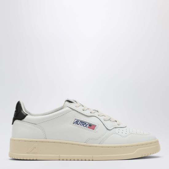 26FW 오트리 메달리스트 로우 레더 스니커즈 AULWLL22 White