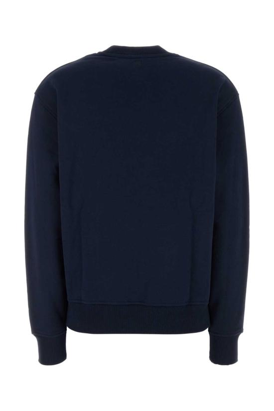 26FW 아미 스몰 하트 로고 스웨트셔츠 BFUSW035730 430 Blue - AMI