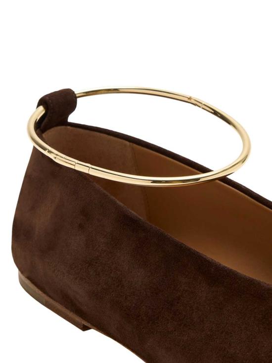 26FW 질샌더 플랫 슈즈 J15WZ0039P7836 601 CHOCOLATE PLUM - JIL SANDER