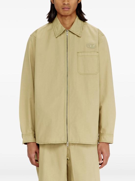 26FW 디젤 긴팔 셔츠 A229830DLCM 5LE Verde - DIESEL