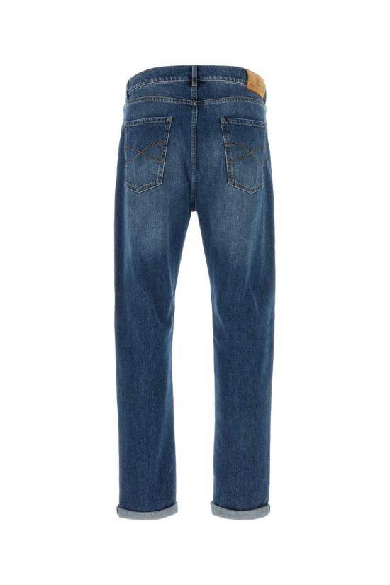 26SS 브루넬로 쿠치넬리 워시드 스트레이트 핏 데님 팬츠 M283PO1090 C1471 Blue - BRUNELLO CUCINELLI