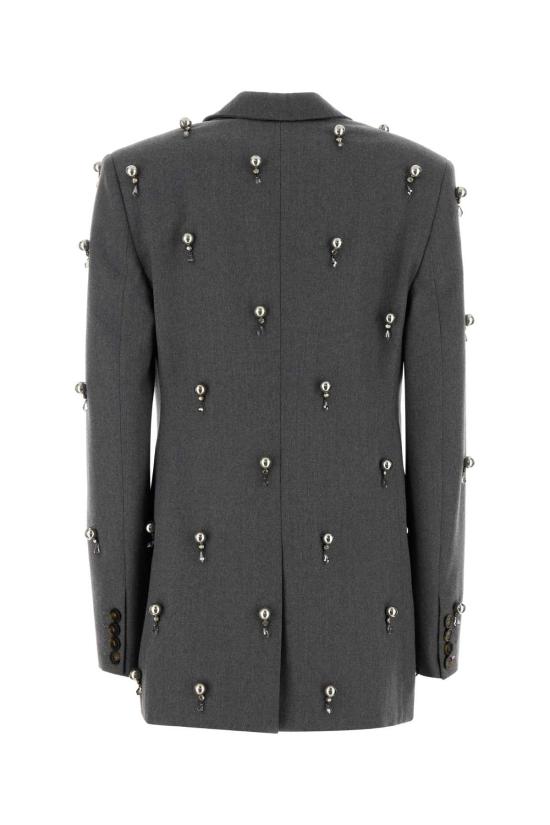 25FW 스텔라 맥카트니 수트 자켓 6501613CU703 1262 Grey - STELLA MCCARTNEY