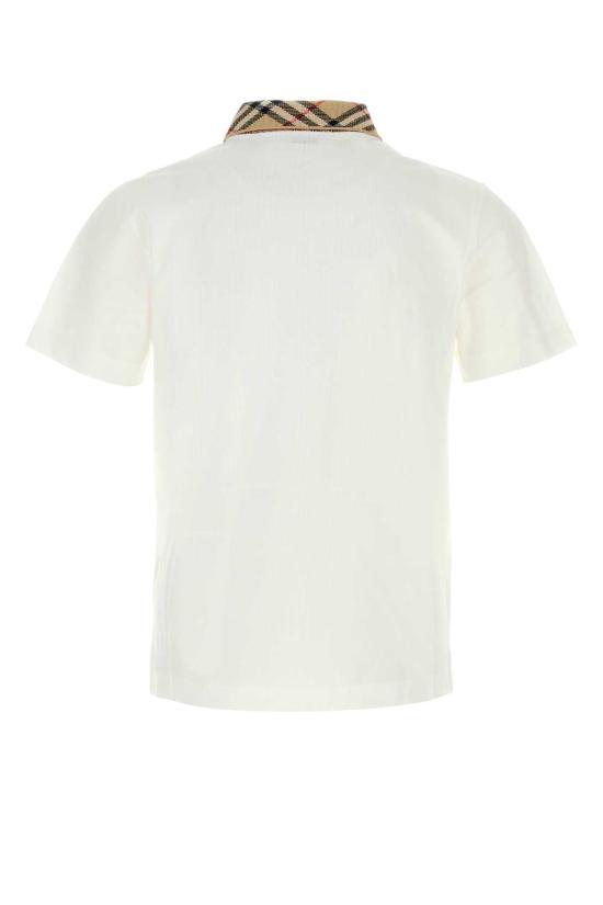 26FW 버버리 폴로 티셔츠 8126966 B7078 White - BURBERRY