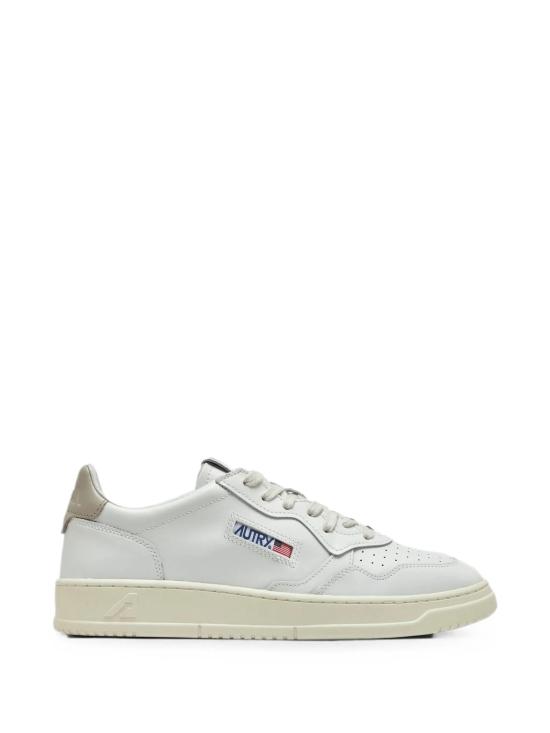 26FW 오트리 메달리스트 로우 스니커즈 AULM LL27 Bianco