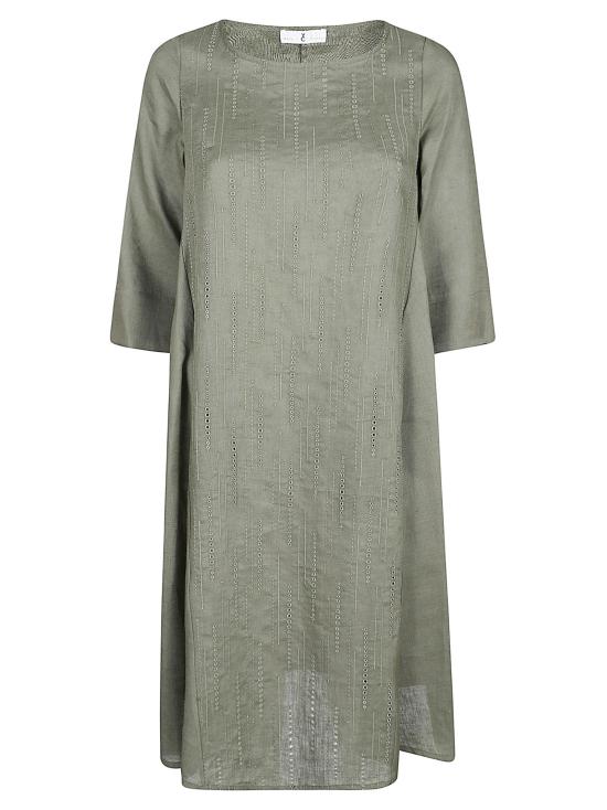 26SS 와이치 미디 원피스 WH1061 48 MIlitary Green
