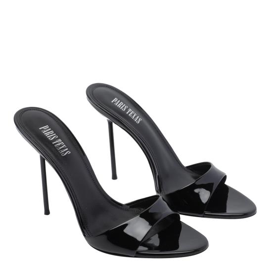 26FW 파리텍사스 뮬/슬리퍼 PX836 XVN01BLACK Black - PARIS TEXAS