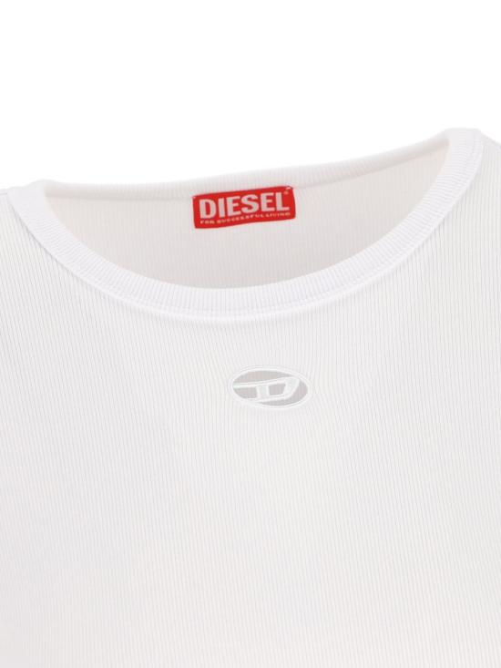 26FW 디젤 반팔 티셔츠 A21723 0EJAI100 BIANCO - DIESEL
