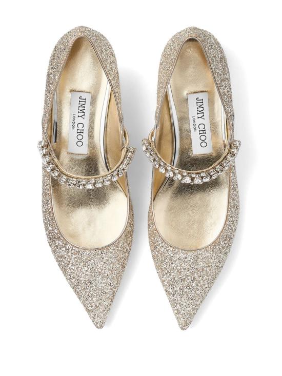 26FW 지미추 힐/펌프스 BING PUMP FLAT PZFSAND - JIMMY CHOO